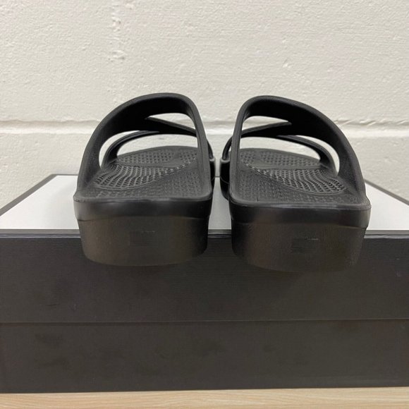 Telic Z-Strap Midnight Black Women's Sandals Flip flops Size M10/W11 - Picture 6 of 10